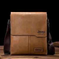 ราคา Jeep BULUO กระเป๋าสะพายข้างผู้ชาย หนังวินเทจ Messenger กระเป๋าสะพายธุรกิจ พร้อมส่งในไทย (22076408942)
