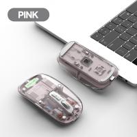 ราคา GOOJODOQ DPI เมาส์บลูทูธไร้สายหน้าจอดิจิตอลโปร่งใสเมาส์เงียบแบบชาร์จไฟได้เมาส์สำหรับแล็ปท็อปไอแพดโทรศัพท์แท็บเล็ตเมาส์ตั้งโต๊ะแอนดรอO (22044873691)