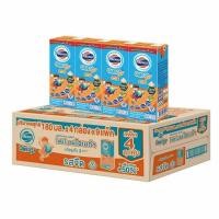 ราคา โฟร์โมสต์ นมUHT โอเมก้า รสจืด 180 มิลลิลิตร ขายยกลัง 36 กล่อง (22324222070)