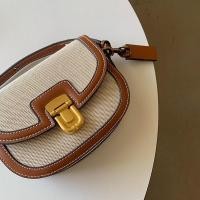 ราคา Jinn กระเป๋าสะพายข้างสไตลวินเทจ รุ่น Vi107 หนังPUแบบเงา สายปรับระดับได้ มินิมอล ตัวเลือก3สี ดำน้ำตาลครีมน้ำตาล (20604622107)