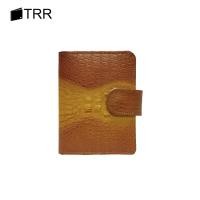 ราคา THAILEATHERGOODS กระเป๋าใส่นามบัตร เครดิตการ์ด หนังวัวแท้ ลายจระเข้ กระเป๋าสตางค์ใส่นามบัตร (22053174459)