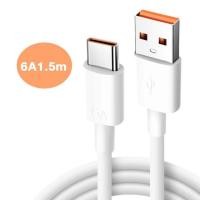ราคา Xiaomi Original 120w สาย Type C Fast Charging 5A 6A สําหรับ xiaomi 12 Mi11 MI10 MIX3 Redmi 30 pro xiaomi 11 t xiaomi poco m6 pro xiaomi civi2 (22313715767)