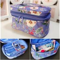 ราคา YUMIKIM กระเป๋าใส่เครื่องสำอางค์แบบสองชั้นมีช่องใส่เยอะพร้อมมีหูหิ้ว หนัPUกันน้ำ ขนาด24x15x12cm ยาว กว้าง สูง รุ่นMWB002 (749894147)