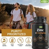 ราคา VITEEY Zinc Vitamin C Capsule ซิงค์ Zinc Premium Amino Acid Chelate ซิงค์ ไบโอเธนทิค แร่ธาตุสังกะสี (22068585783)