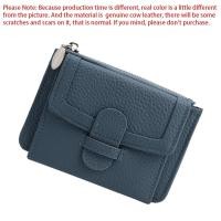 ราคา Royal Bagger กระเป๋าสตางค์ใบสั้นสำหรับผู้หญิง Dompet Koin หนังวัวแท้กระเป๋าใส่เศษเหรียญเรียบง่ายมีซิปบางกระเป๋าเก็บบัตร1488 (21242871888)