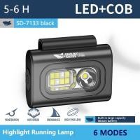 ราคา SmilingShark SD7133 ไฟคาดหัว ไฟหน้า led ไฟฉายสวมศีรษะ led COB แม่เหล็ก ขนาดเล็ก ชาร์จ Type C 6 โหมดไฟสีแดง สีฟ้า (22397186807)