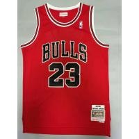 ราคา ชิคาโกบูลส์บาสเกตบอลสวมด้านบนNBA Breathable Sportswear เสื้อกั๊กแขนสั้นหมายเลข 23 เสื้อกั๊กแขนกุด Chicago Bulls basketball shirt NBA Breathable short sleeve vest No 23 sleeveless vest (20744972532)