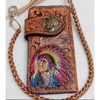 ราคา กระเป๋าสตางค์หนังแท้ตอกลาย แพ็คเกจสุดคุ้ม กระเป๋าหนังวัวแท้ กระเป๋าสตางค์ผู้ชาย (15643547978)