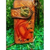 ราคา กระเป๋าสตางค์หนังแท้ตอกลาย แพ็คเกจสุดคุ้ม กระเป๋าหนังวัวแท้ กระเป๋าสตางค์ผู้ชาย (15643547980)