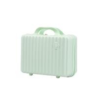 ราคา NEW กระเป๋าเดินทาง รุ่น MINI HUGE ของเเท้ ขนาด 14 นิ้ว มีให้เลือก 5สี กระเป๋าใส่เครื่องสำอาง ABS PC กระเป๋าเดินทาง Bunnyshop889 (22436840050)