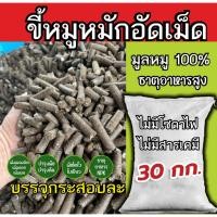 ราคา ขี้หมูอัดเม็ด ปุ๋ยขี้หมูเข้มข้น ขี้หมูแท้100 บรรจุถุง30กิโล ใส่อะไรก็งาม ผลดก โตเร็ว 30 กก (21931869623)