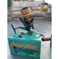 ราคา รอกสปินนิ่ง รอกตกปลา สกอเปี้ยน SCORPION M Series M3000 M4000 GRAY GOLD (21468730642)