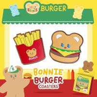 ราคา Bonnie Burger Coaster l Hej Bonnie Official (21283450183)