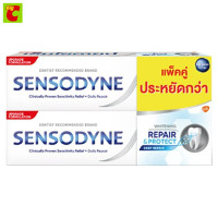 ราคา เซ็นโซดายน์ ยาสีฟัน สูตรรีแพร์ โพรเทคท์ 100 ก แพ็ค 2 (21784117156)