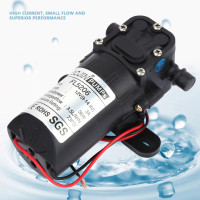 ราคา DC12V อุปกรณ์เสริมปั๊มน้ำไดอะแฟรมไฟฟ้าทางการเกษตรท่อตรงคู่36W (21855803939)