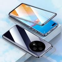 ราคา Oppo Reno เคส12 F 5G สำหรับ OPPO Reno 12 F 12F OppoReno12F 4G 5G 2024 2024ฝาพับกระจกสองด้านกันชนโลหะ360เต็มเคสป้องกันแบบแข็งกันกระแทกกล้องฝาครอบด้านหลัง (22408481415)