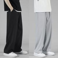 ราคา M 5XL สีดำ สีเทา กางเกง วอร์ม ผู้ชาย คนอ้วน กางเกงขากระบอก วอมขายาว กางเกงยืด กางเกงวอร์มผู้หญิง (21516057339)