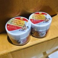 ราคา ครีมโสมนมม้า สบู่โสมนมม้า คอลลาเจน ใช้คู่กันเห็นผลชัดเจน (22525717494)