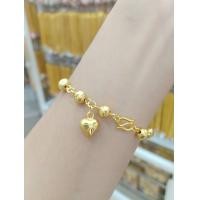 ราคา สร้อยข้อมือทองหุ้มไม่ลอกไม่ดำ (17222002366)