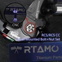ราคา RTAMO Brembo Rcs rcs CC Gr5แหวนน็อตไทเทเนียมขนาด17 19ปั๊มกระบอกสูบหลักมอเตอร์ไซค์สากลที่มีจำหน่าย (11289244148)