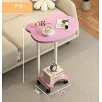 ราคา Fit โต๊ะข้างเตียง โต๊ะสอดเข้าใต้เตียง โต๊ะกาแฟ โครงขาเหล็กสีขาว ท็อปมีให้เลือก 3 สี f2657 (22113322098)