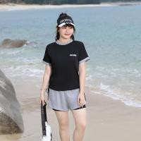 ราคา Campout ชุดว่ายน้ำสตรีแบบสองชิ้นสองชั้นชุดว่ายน้ำแบบเต็มตัว (21779404497)