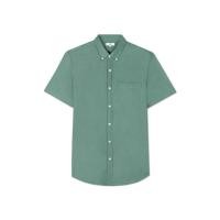 ราคา AIIZ เอ ทู แซด เสื้อเชิ้ตผู้ชายแขนสั้น ผ้าแชมเบรย์สีพื้นnMens Short Sleeve Chambray Shirts (19889002502)