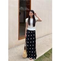 ราคา Maxi Polkadot skirt กระโปรงยาวผ้าซาติน พิมพ์ลายจุดสุดคลาสสิค มี2สี (22405606242)