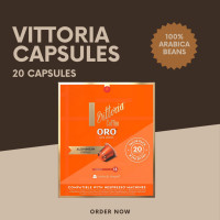 ราคา ส่งฟรี Vittoria Coffee 20 Capsules box Compatible with Nespresso Machine (22531443135)