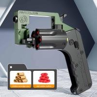 ราคา ซอฟต์บอลปืนของเล่นแบบพกพาพับได้ปืนรีโวลเวอร์จำลองลอนดอนปืนของเล่นซอฟต์บอล (21999020759)