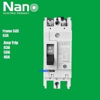 ราคา Nano Breaker MCCB เบรกเกอร์ รุ่น NN NF63 CV 2P 3P เมนเบรกเกอร์ (22313219493)