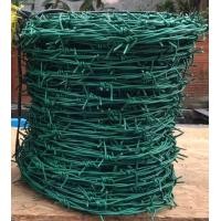ราคา ส่งฟรี ลวดหนาม ลวดหนามล้อมรั้ว ลวดหนามเคลือบพีวีซี ลวดหนามถักปม ลวดชุบ PVC ลวดหนามสีเขียว ทนสนิม แน่น แข็งแรง (10724014026)