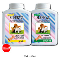 ราคา SLEEKY สลิคกี้ วิตามินบีรวมและแคลเซียมบำรุงสุนัข ขนาด 350 กรัม x 2 กระปุก คละหลายรสให้เลือก (21806971909)