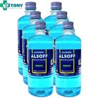 ราคา แอลกอฮอล์ แอลซอฟฟ์ ตราเสือดาว Alcohol Alsoff 70 ฆ่าเชื้อโรค แพ็ค6 ขวด 450 ml (6257434078)