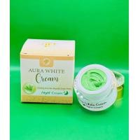 ราคา TTP Night cream New product AURA WHITE Crcam pearl seaweed Glowing Aura Skin Beautiful Super White All Skin Types Hydrating (21573048061)
