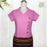 ราคา เสื้อผ้าไทย เสื้อผ้าฝ้าย เสื้อพื้นเมือง ผ้าไทย ชุดพื้นเมือง ผ้าฝ้าย เสื้อผ้าไทยผญ เสื้อใส่กับผ้าถุง เสื้อผ้าพื้นเมือง เสื้อพิกุล (19473187510)