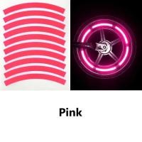 ราคา สติกเกอร์ยางสีสะท้อนแสงจักรยานเด็กสติกเกอร์สะท้อนแสงสติกเกอร์ประดับล้ออุปกรณ์รถจักรยาน E789 ZTZ421 (21426575648)