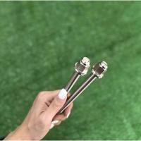 ราคา แกนล้อเลส เวฟ หัวสนาม หน้าPCX160 หน้าLEAD125 หัวเหลี่ยม msx เลสเงิน สแตนเลสแท้ 100 แกนล้อแต่งWAVE (22155156273)