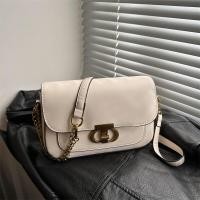 ราคา 2024ต้นฤดูใบไม้ผลิใหม่ผู้หญิงCrossbodyกระเป๋าMiss Nan Tweedสไตล์ขนาดเล็กอานรูปร่างPUหนังไหล่กระเป๋าเย็บ (22303863788)