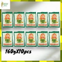 ราคา ถั่วป่นดิบ หนูเขียว ถั่วป่น ผงถั่ว 160 กรัม 10 ซอง ถั่วป่นพม่า ถั่ว ถั่วยำ ผงถั่วป่น ซองฟ้า (20900184569)