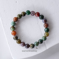 ราคา MOSS AGATE หินมอสอาเกต หินแท้ เลือกขนาดเม็ดหินได้ by siamonlineshop (22631751840)