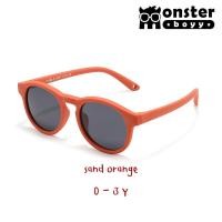 ราคา แว่นตาเด็ก Monster Boyy สำหรับเด็กอายุ 0 3 และ 3 8 ปี กันแดด กันรังสี UV400 ทรงกลม Model2 (21873206661)