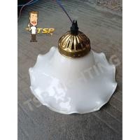 ราคา โคมไฟห้อยฝาจีบโบราณสีขาวขั้วE27 TSP (21815347231)