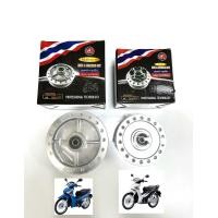 ราคา ดุมหน้า ดุมหลัง WAVE110i เหมือนของเดิมติดรถ ใส่ WAVE110i 2009 2020 WAVE125ปลาวาฬ ดุมเดิมพร้อมลูกปืน บูชกลางดุม (22602407156)