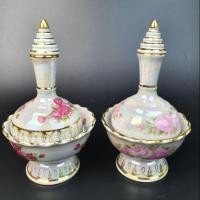 ราคา กรวดน้ำชุดเล็ก ชุดกรวดน้ำ กรวดน้ำเซรามิค กรวดน้ำเนื้อมุก (20213167924)