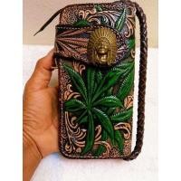 ราคา กระเป๋าตัง กระเป๋าตังผู้ชาย หนังแท้ แนววินเทจ เป็นกระเป๋าตังใบยาวลวดลาย ฟรีสายหนังแท้ให้ 1 เส้น พร้อมส่ง (15643441542)