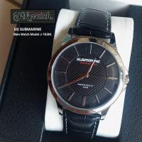 ราคา us submarine รุ่น J 183 184M นาฬิกาข้อมือผู้ชายระบบควอทซ์ สายหนัง กันน้ำ100 พร้อมกล่อง ร้านขายนาฬิกา tn watch1281 (21586405371)