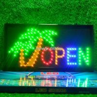 ราคา ป้ายไฟLED ป้ายไฟตัวอักษร ป้ายไฟวิ่ง ป้ายไฟหน้าร้าน ป้ายไฟ OPEN แบบเสียบปลั๊กไฟ ป้ายไฟตกเเต่งร้าน รับทำป้ายไฟ (20525701086)