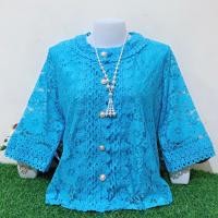 ราคา เสื้อลูกไม้กระดุมหน้าผ้านิ่ม รอบอก36 42 46 52นิ้ว มี2ไซส์ เสื้อลูกไม้คนแก่ใส่ทำบุญ เสื้อลูกไม้สีขาว เสื้อลูกไม้กระดุม (12684071391)