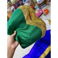 ราคา เกาะอกนาคี เกาะอกสั้น9นิ้ว ผ้าไหมอิตาลี่ เกาะอกนางรำ แก้บน งานสานตาไก่ (20382416986)